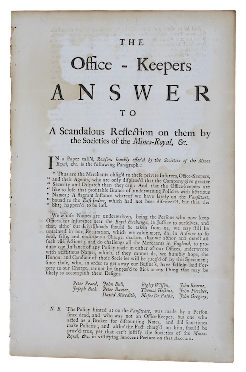 Photo of "[Drop-head title:] The Office-Keepers answer ..."