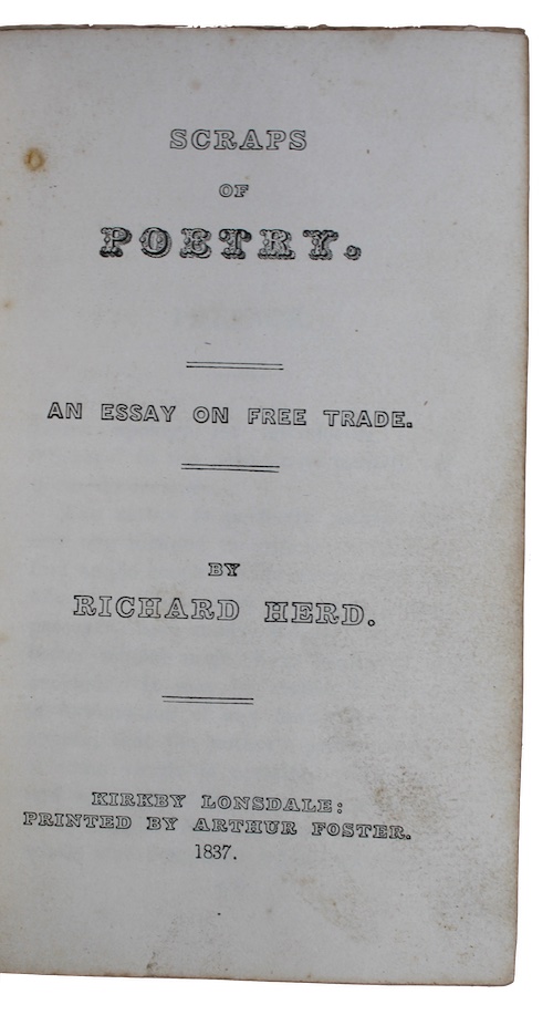 Photo of "Scraps of poetry. An essay ..."