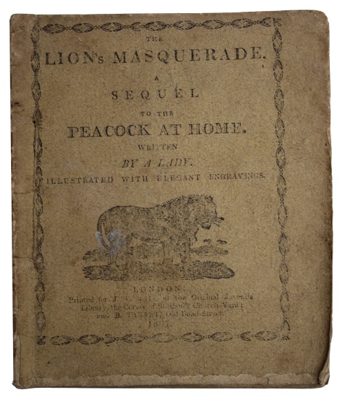 Photo of "The lion's masquerade. A sequel ..."