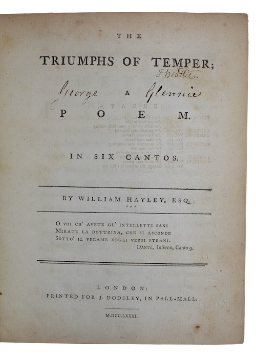 Photo of "The triumphs of temper; a ..."
