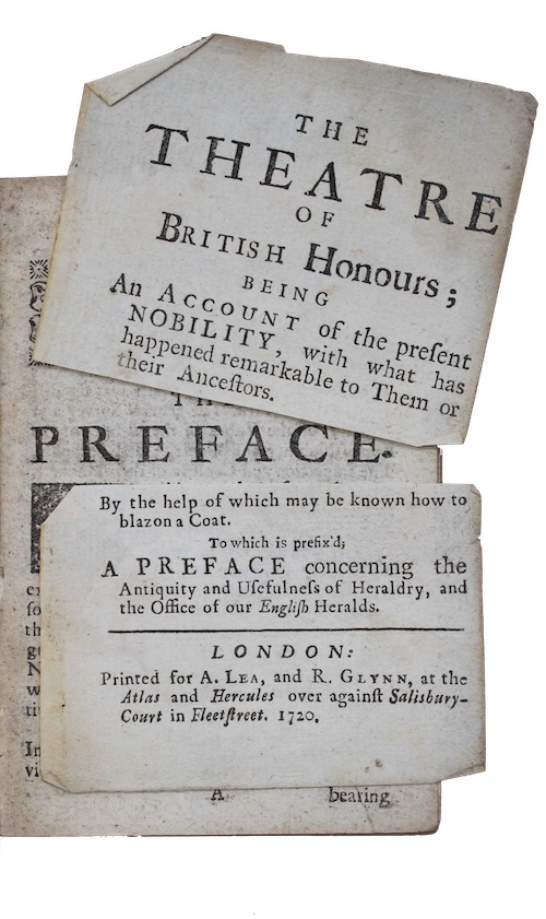 Photo of "The theatre of British Honours; ..."