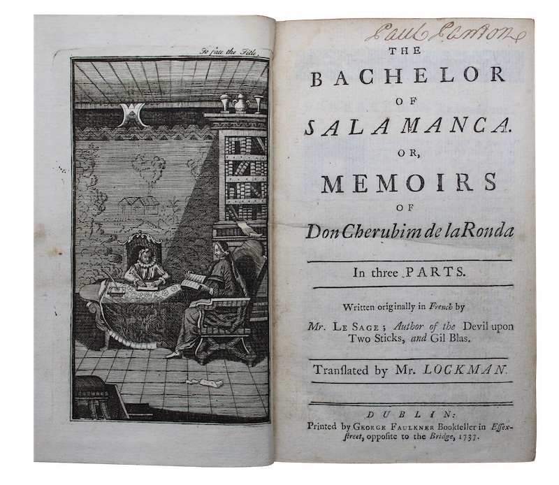 Photo of "The bachelor of salamanca. Or, ..."