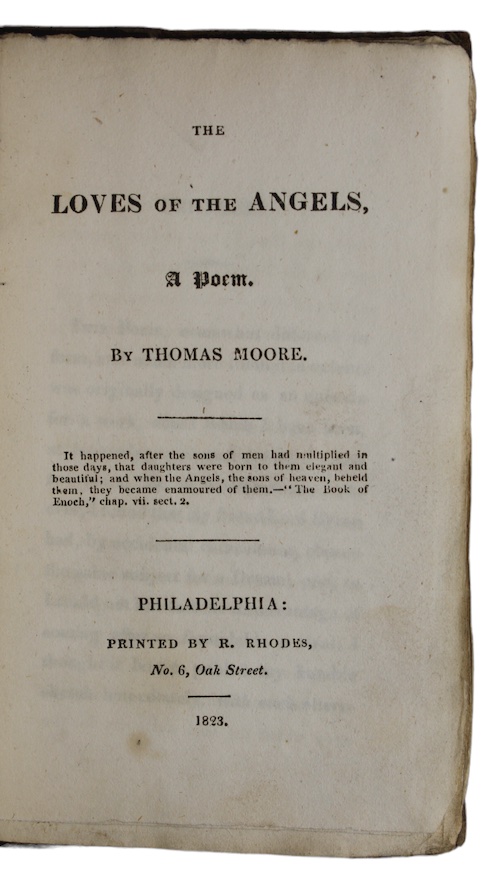 Photo of "The loves of the angels, ..."