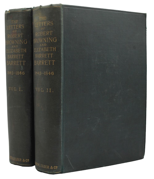 Photo of "The letters of Robert Browning ..."