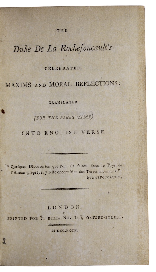 Photo of "The Duke De La Rochefoucault's ..."