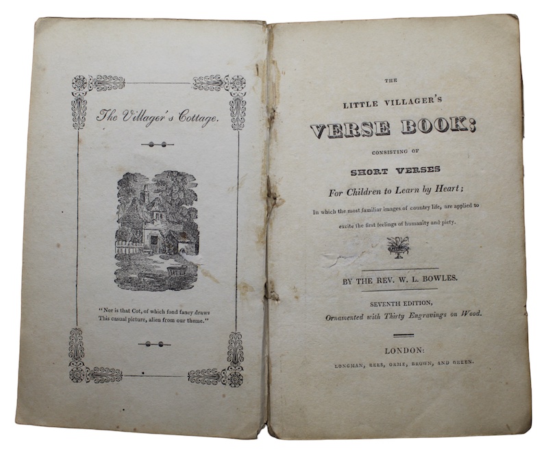 Photo of "The little villager's verse book; ..."