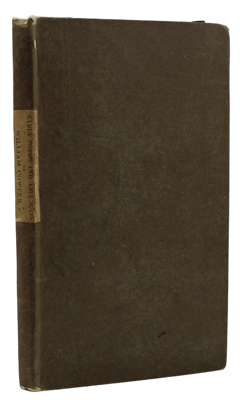 Photo of "Poems, the early productions of ..."