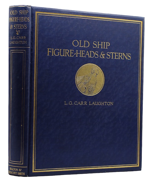 Photo of "Old ship figure-heads & sterns.."