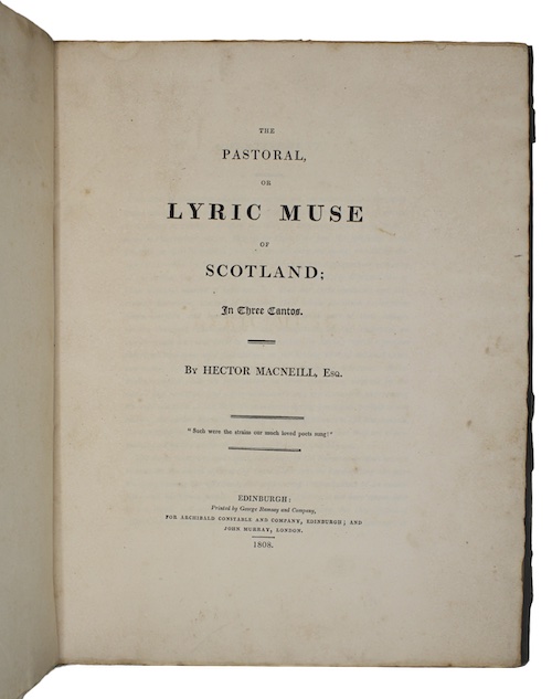 Photo of "The pastoral or lyric muse ..."