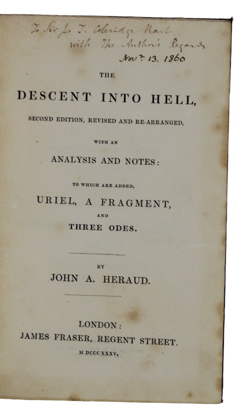 Photo of "The descent into hell...to which ..."