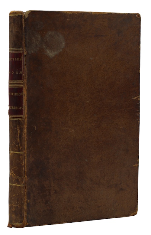 Photo of "Horae juridicae subsecivae: a connected ..."