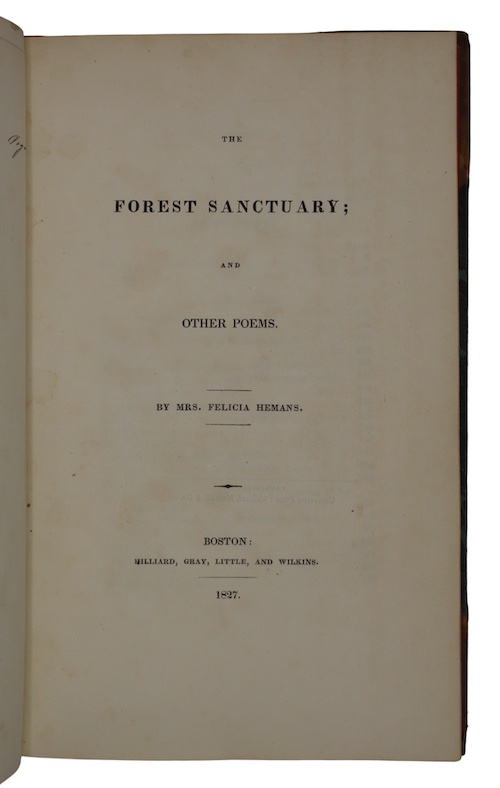 Photo of "The forest sanctuary; and other ..."