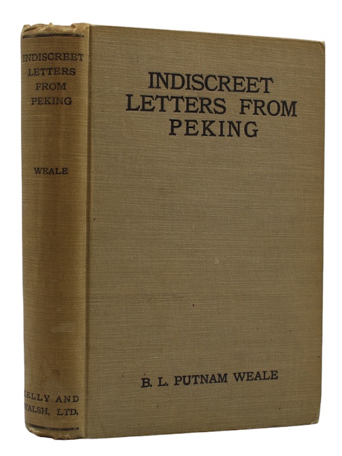 Photo of "Indiscreet letters from Peking.."