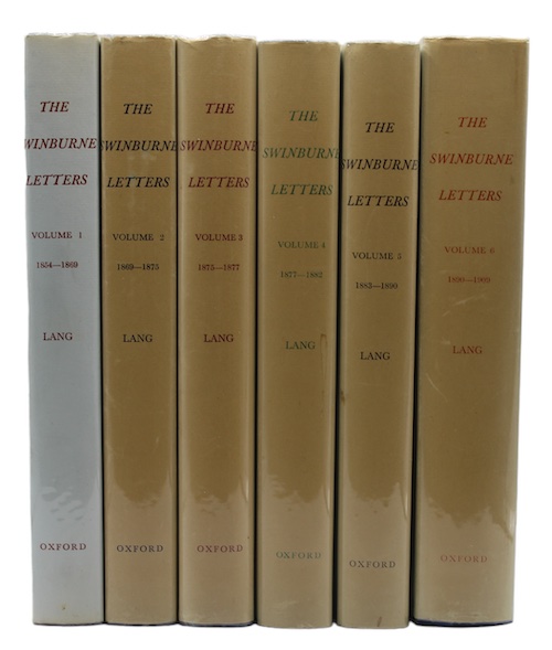 Photo of "The swinburne letters"
