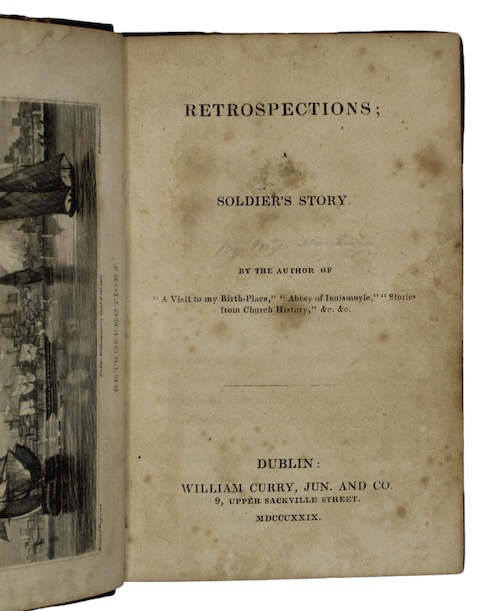 Photo of "Retrospections; a soldier's story"