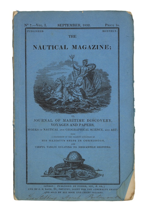 Photo of "The nautical magazine; or, journal ..."