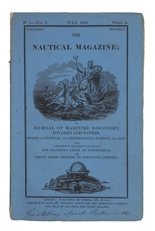 Photo of "The nautical magazine; or, journal ..."