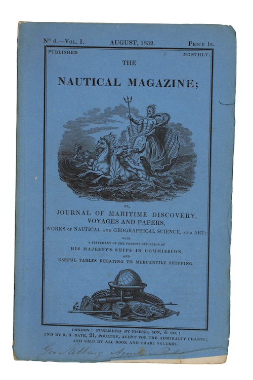 Photo of "The nautical magazine; or, journal ..."