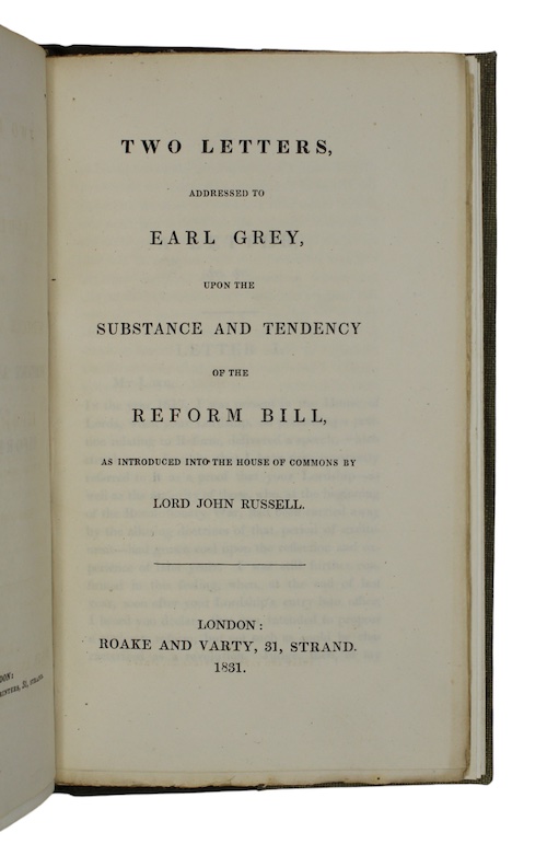 Photo of "Two letters, addressed to earl ..."