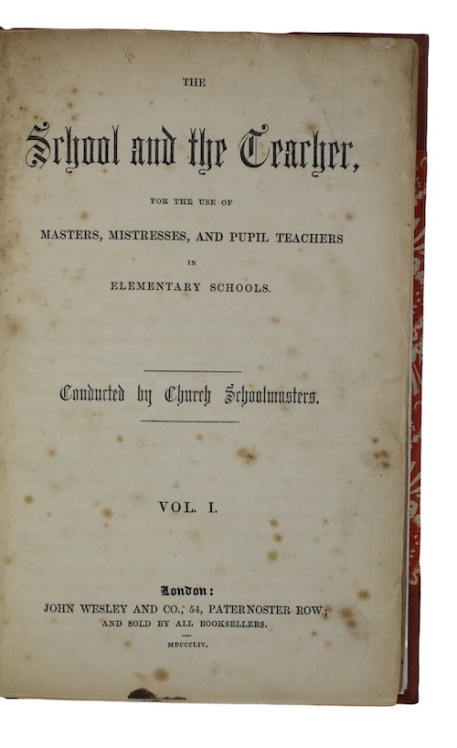 Photo of "The School and the Teacher, ..."