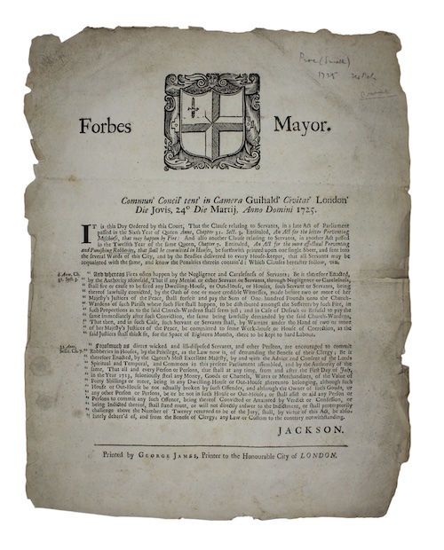 Photo of "Forbes Mayor. Commun' Concil' tent' ..."