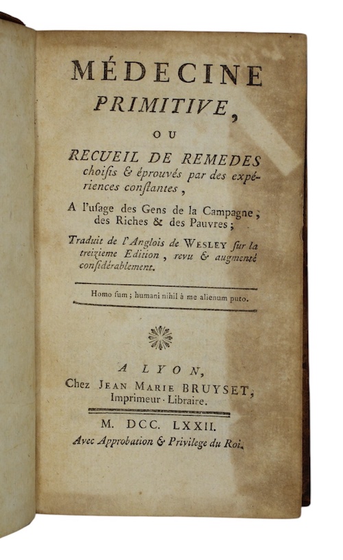 Photo of "Medecine primitive, ou recueil de ..."