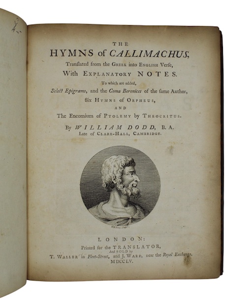 Photo of "The hymns of callimachus, Translated ..."