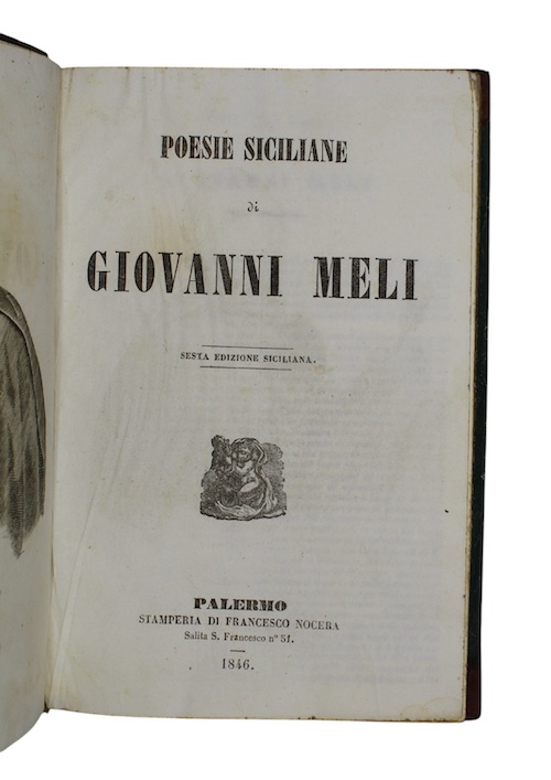 Photo of "Poesie siciliane di giovanni meli"