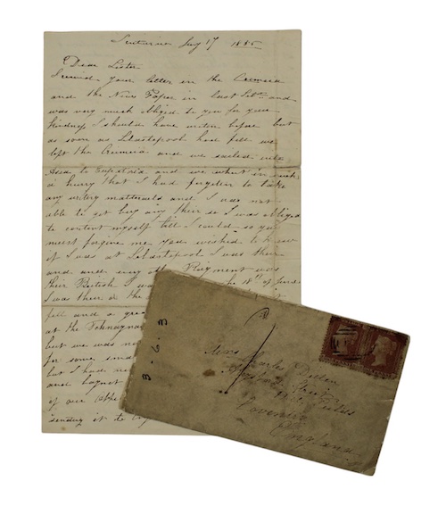 Photo of "[An autograph letter signed by ..."