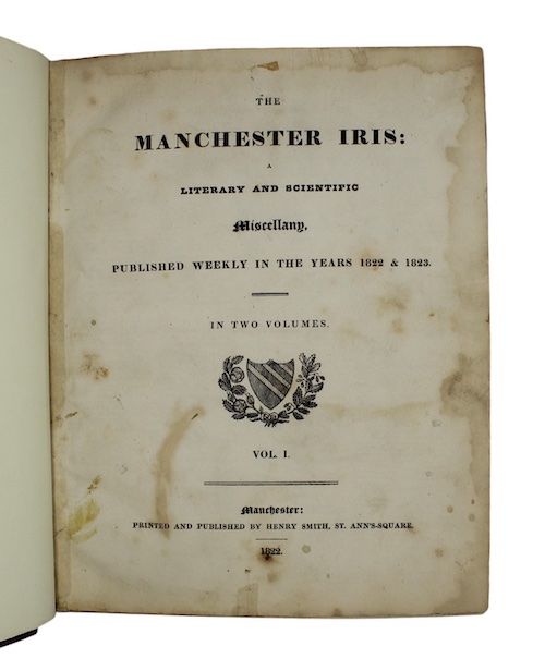 Photo of "The manchester iris: a literary ..."