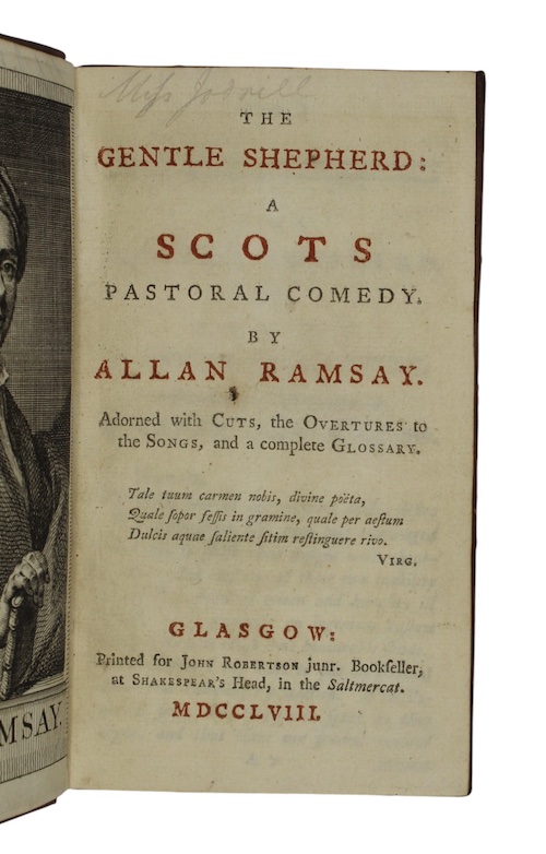 Photo of "The gentle shepherd: a scots ..."