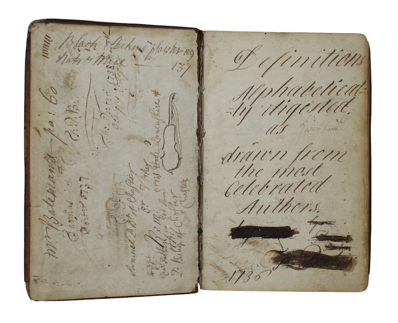 Photo of "Definitions Alphabetically digested as drawn ..."