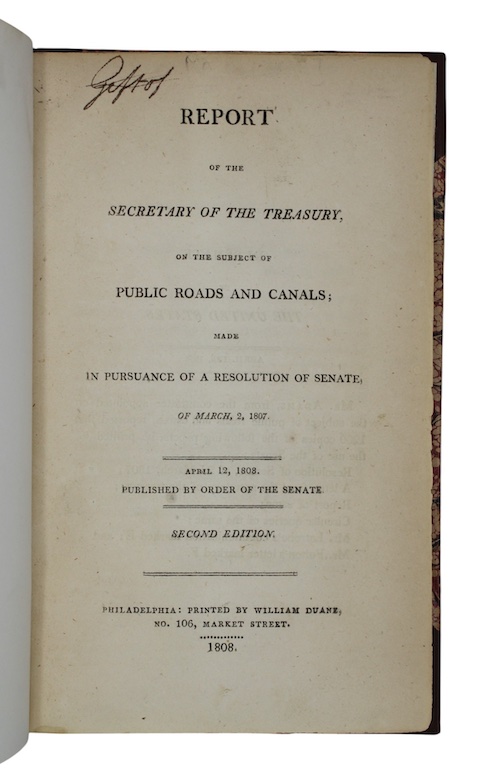 Photo of "Report of the secretary of ..."