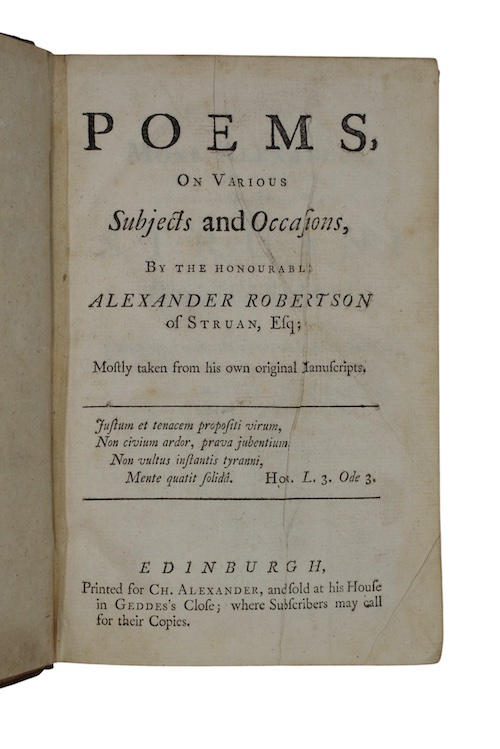 Photo of "Poems, On Various Subjects and ..."