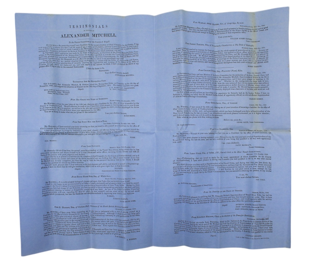 Photo of "[Drop-head title:] Testimonials in favour ..."