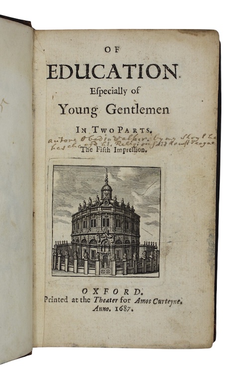 Photo of "Of education. Especially of Young ..."