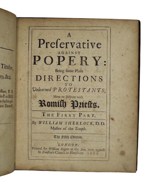 Photo of "A Preservative against popery: Being ..."