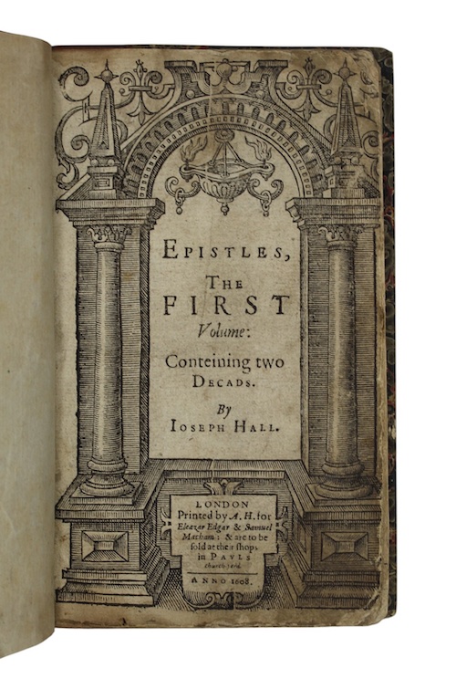 Photo of "Epistles, The first Volume: Conteining ..."