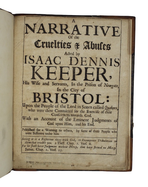 Photo of "A narrative Of the Cruelties ..."