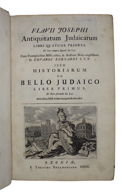 Photo of "Flavii Josephi Antiquitatum Judaicarum libri ..."