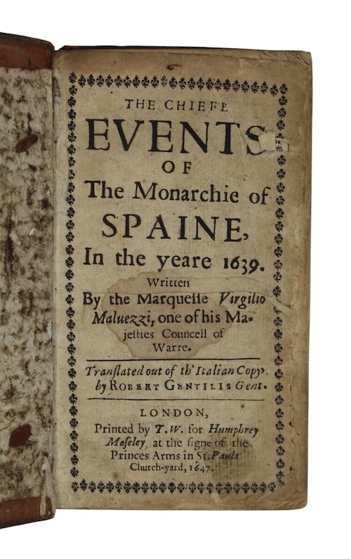 Photo of "The chiefe events of The ..."