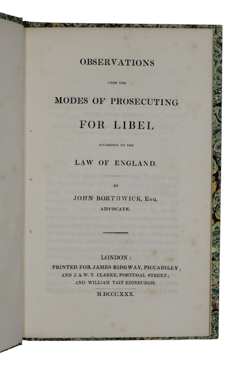 Photo of "Observations upon the modes of ..."