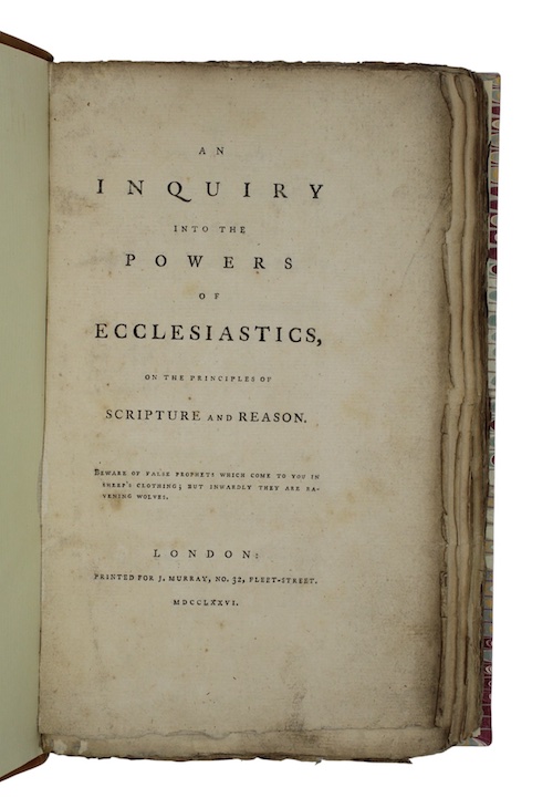 Photo of "An inquiry into the powers ..."
