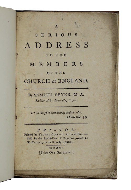 Photo of "A serious address to the ..."