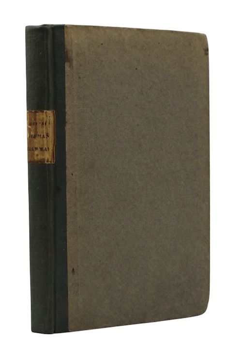 Photo of "A german grammar"