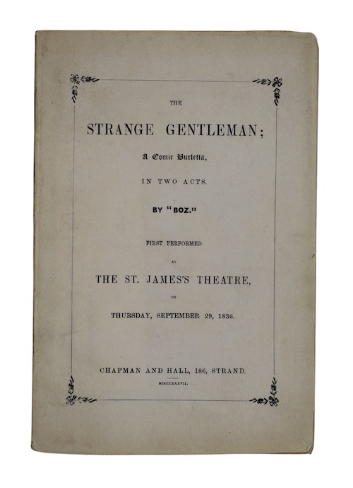 Photo of "The strange gentleman; A Comic ..."