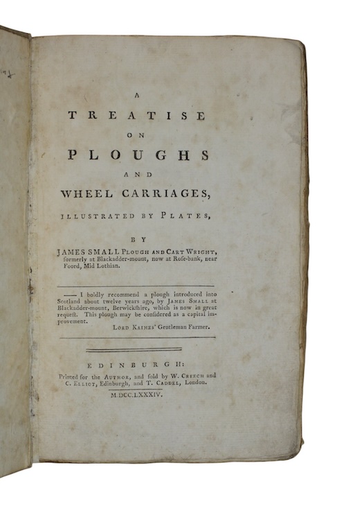 Photo of "A treatise on ploughs and ..."