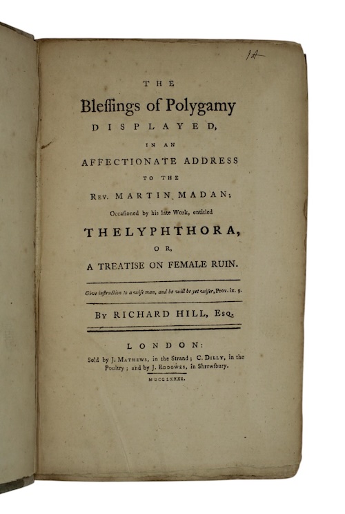 Photo of "The blessings of polygamy displayed, ..."