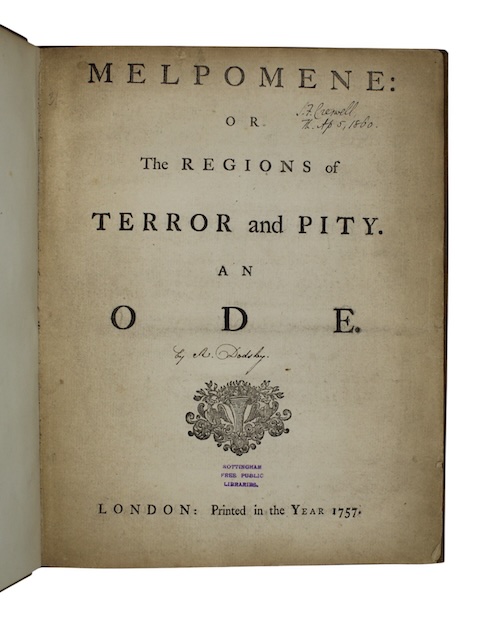 Photo of "Melpomene: or The regions of ..."