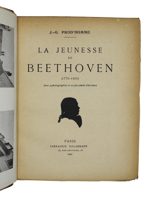Photo of "La jeunesse de beethoven (1770-1800)"